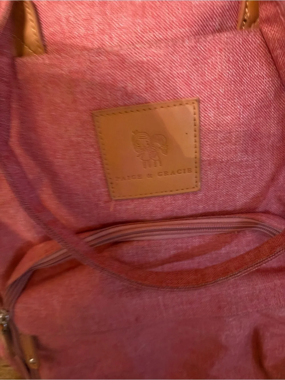 Diaper bag Paige and Gracie backpack